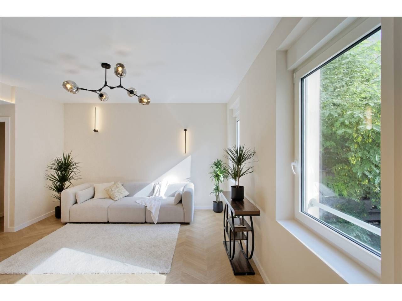 Sala d'estar de Pis en venda en  Barcelona Capital amb Aire condicionat, Calefacció i Parquet