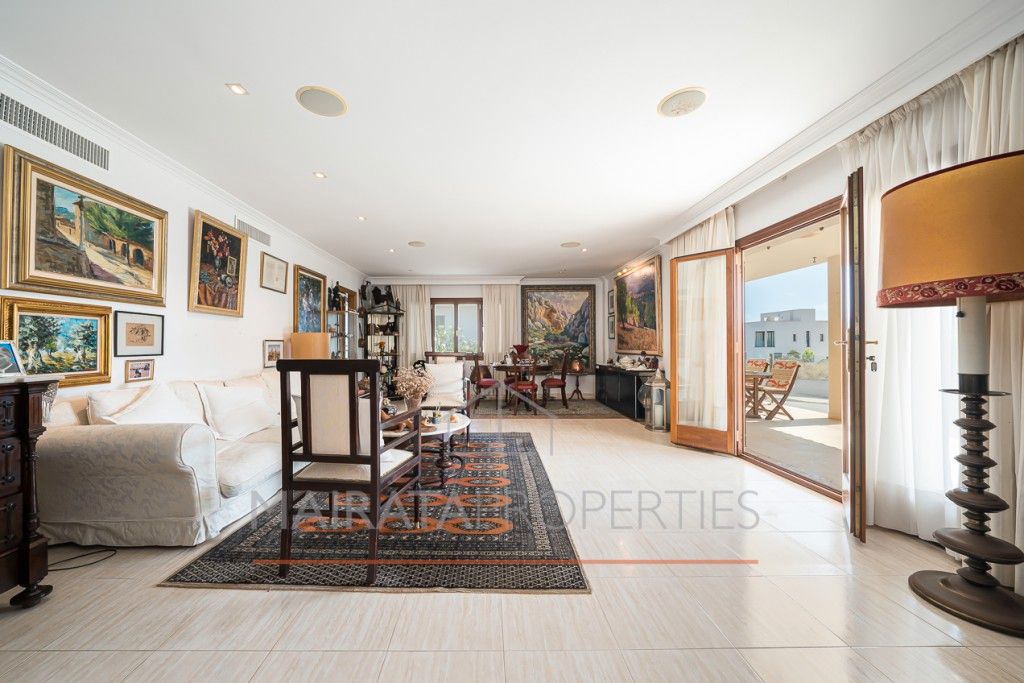 Sala de estar de Casa o chalet en venta en Santa Margalida con Aire acondicionado, Jardín privado y Terraza