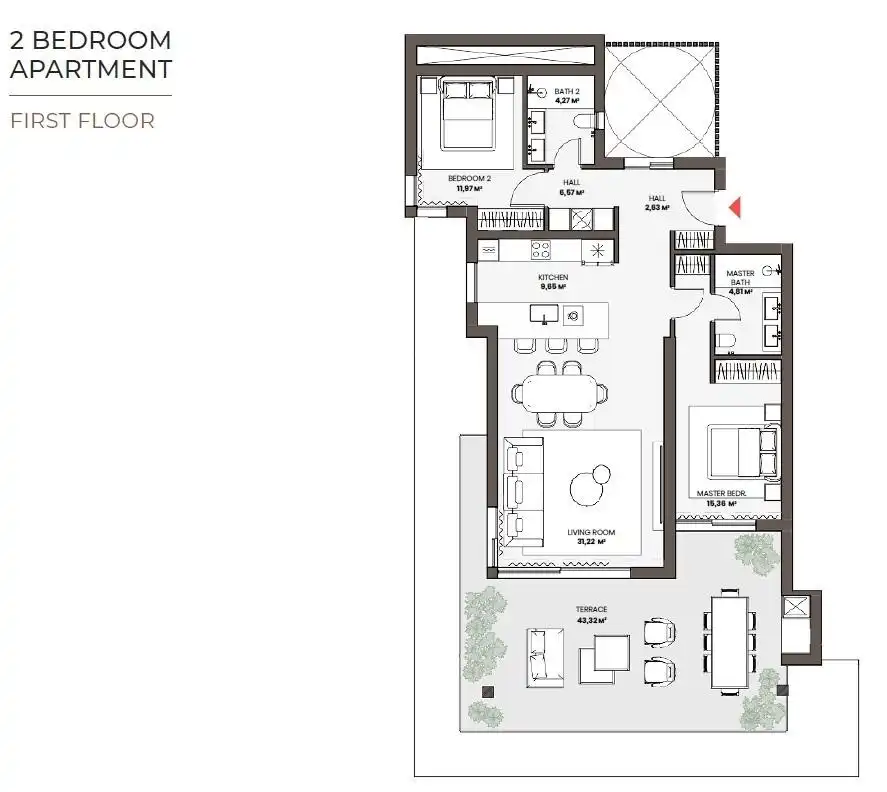 Apartamento en venta en Estepona con Aire acondicionado, Jardín privado y Terraza