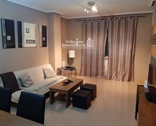 Living room of Flat for sale in Salamanca Capital  with Heating, Storage room and Furnished