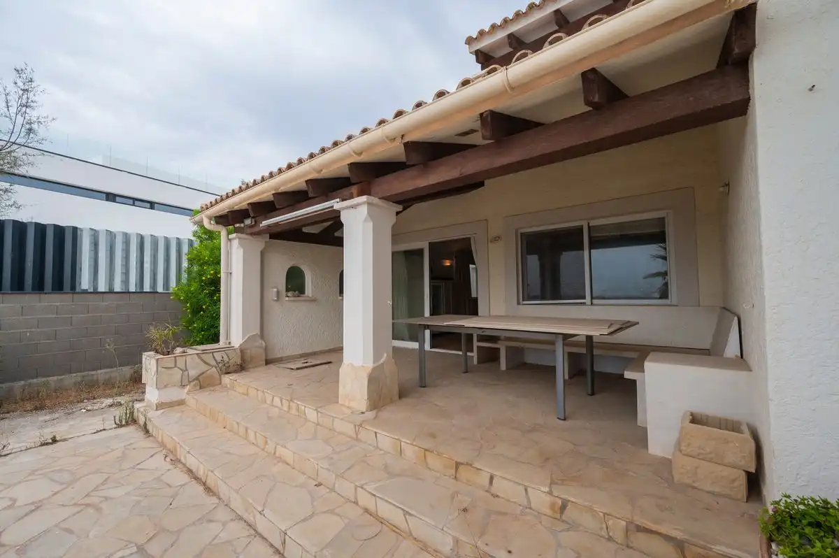 Terrassa de Casa o xalet en venda en Sant Josep de sa Talaia amb Calefacció, Jardí privat i Terrassa