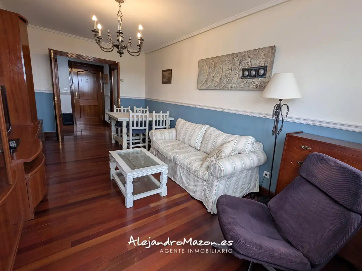 Living room of Flat for rent in Castro-Urdiales  with Heating, Terrace and Swimming Pool