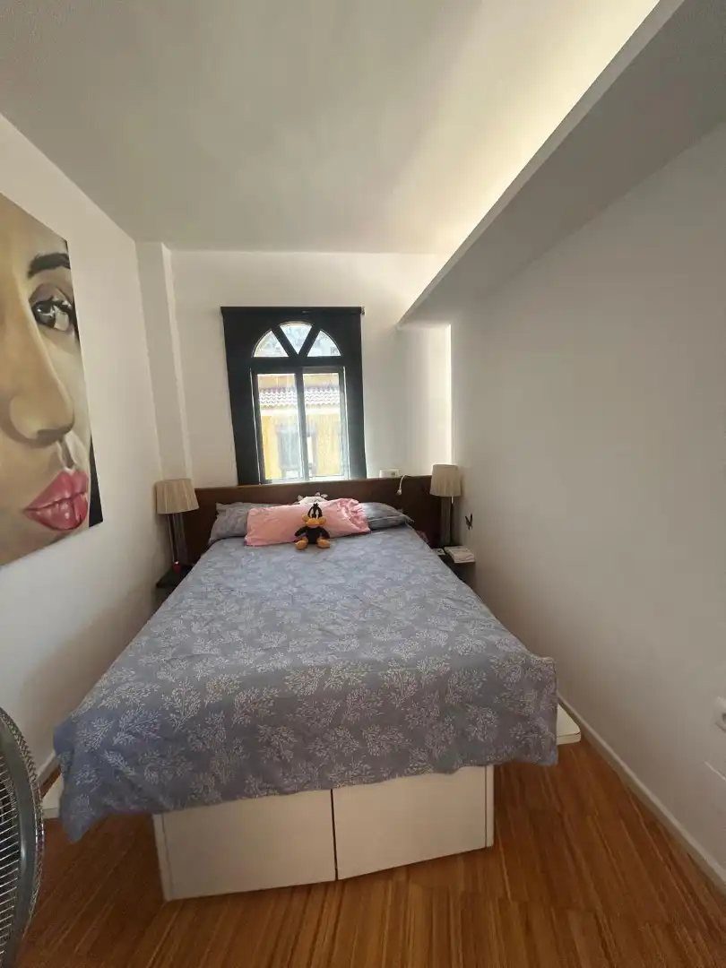 Bedroom of Flat for sale in Málaga  with Air Conditioner and Terrace
