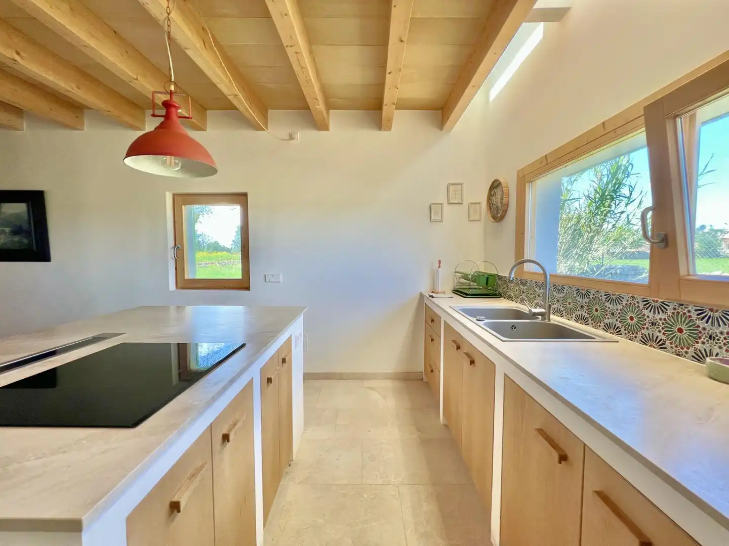 Cuina de Casa o xalet en venda en Porreres amb Aire condicionat, Calefacció i Terrassa