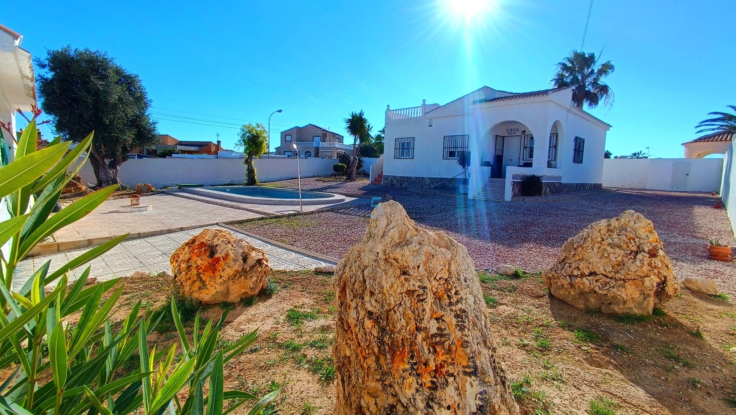 Exterior view of House or chalet for sale in Torrevieja  with Terrace, Swimming Pool and Furnished