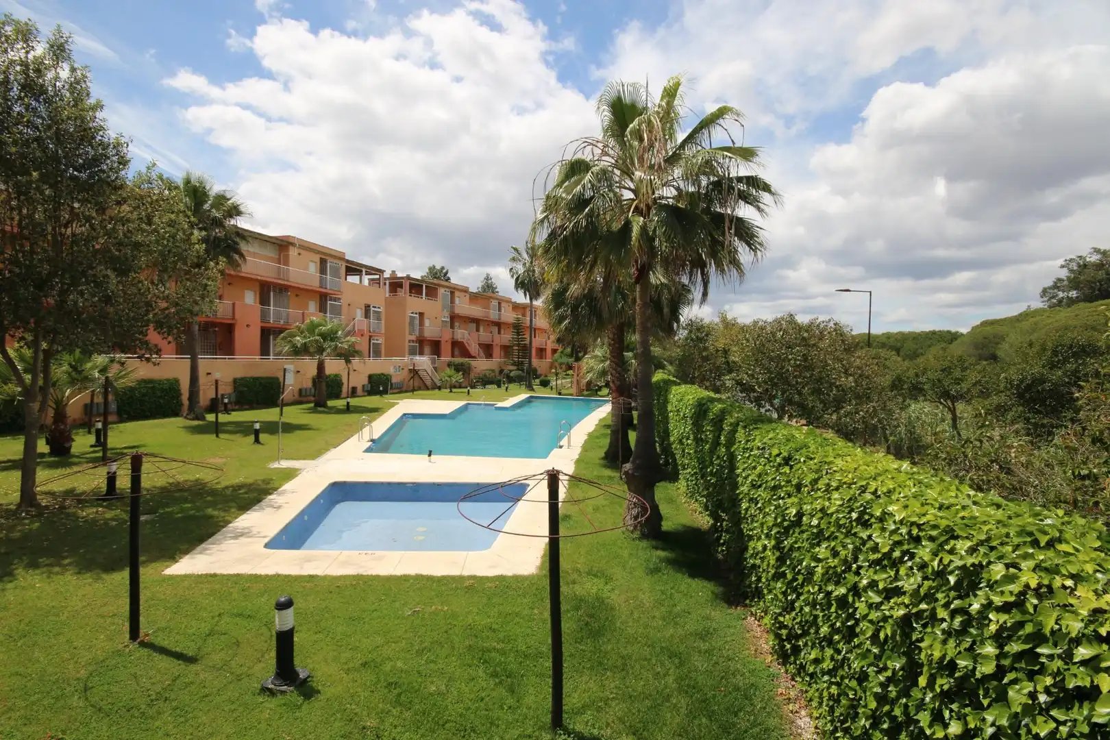 Garden of Apartments for sale in Islantilla  with Air Conditioner, Heating and Private garden