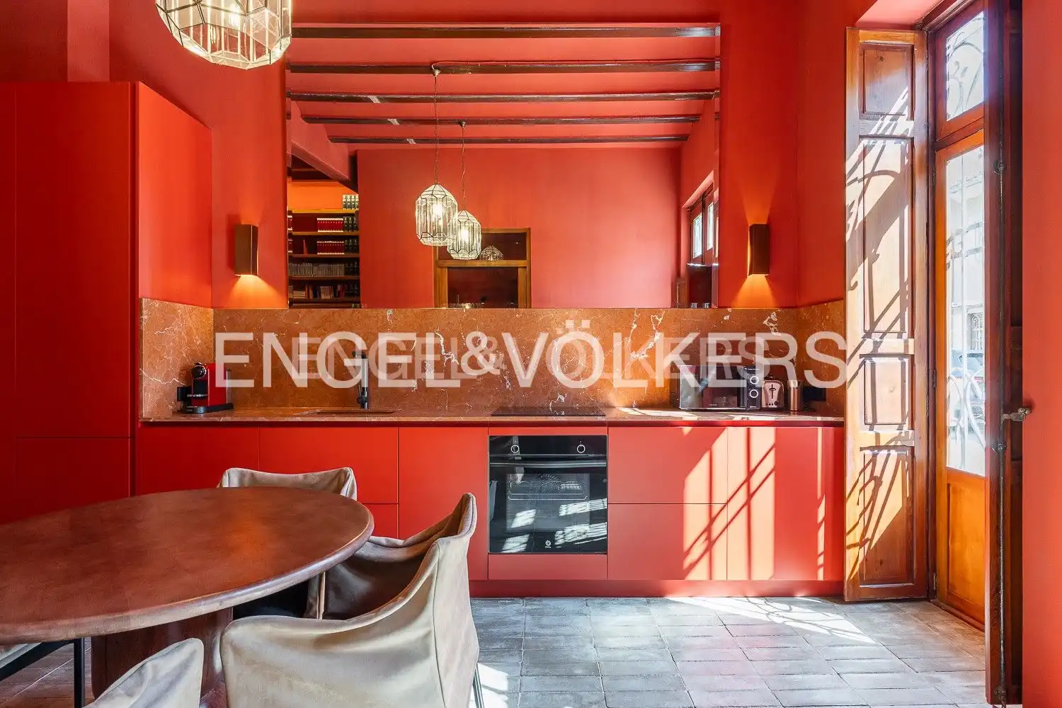 Küche von Wohnungen zum Verkauf in Valencia mit Klimaanlage, Heizung und Terrasse
