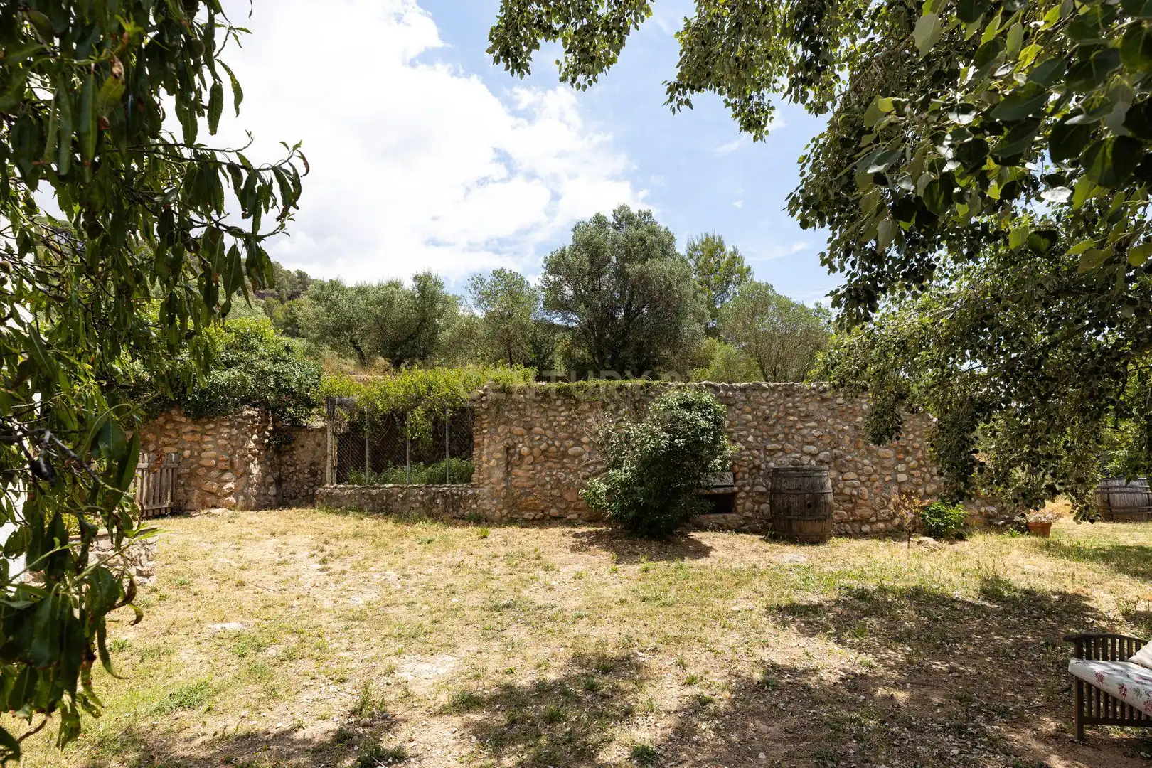 Garden of Country homes for sale in Piera  with Air Conditioner, Private garden and Storage room