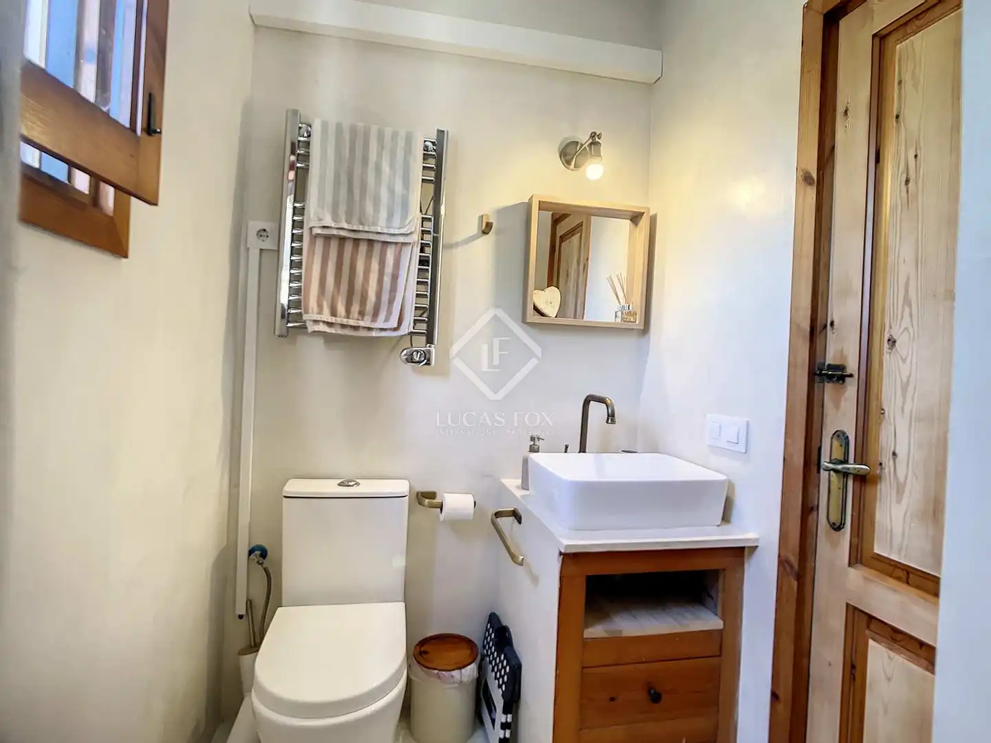 Badezimmer von Haus oder Chalet zur Miete in Alaior mit Klimaanlage, Heizung und Privatgarten