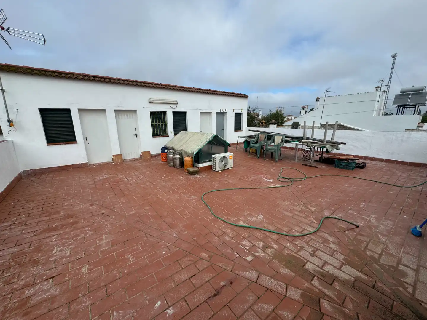 Vista exterior de Casa o chalet en venta en Almonte con Aire acondicionado, Terraza y Amueblado