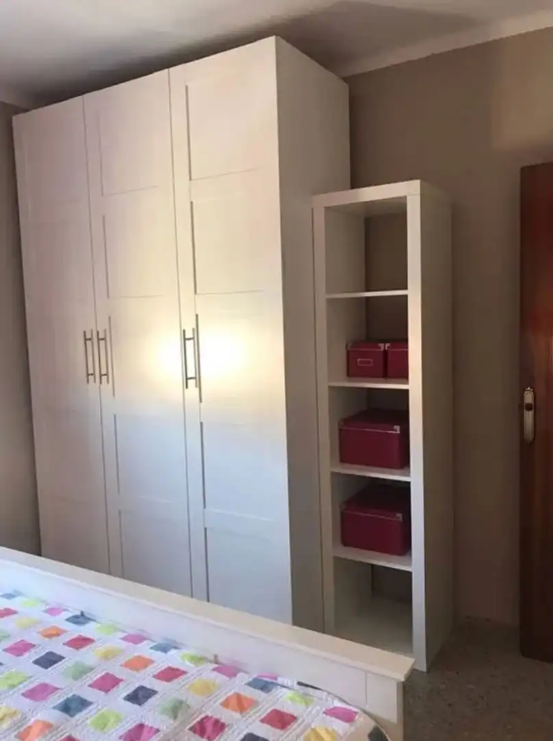 Bedroom of Flat for rent in Málaga  with Terrace and Furnished