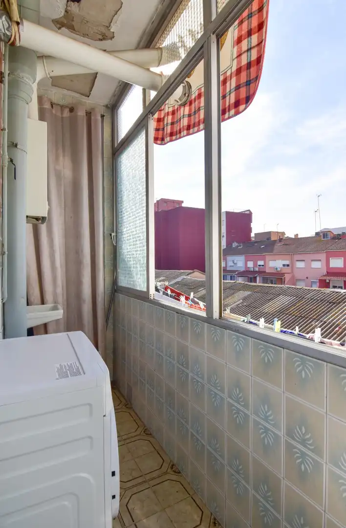 Schlafzimmer von Wohnung zum Verkauf in Albal mit Klimaanlage, Heizung und Balkon