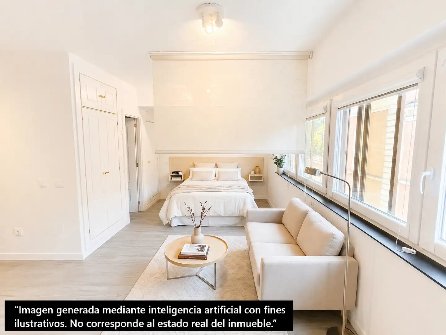Habitación de Estudio de alquiler en Madrid con Aire acondicionado, Calefacción y Horno