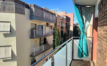 Balcony of Flat for sale in Santa Coloma de Gramenet  with Air Conditioner and Balcony