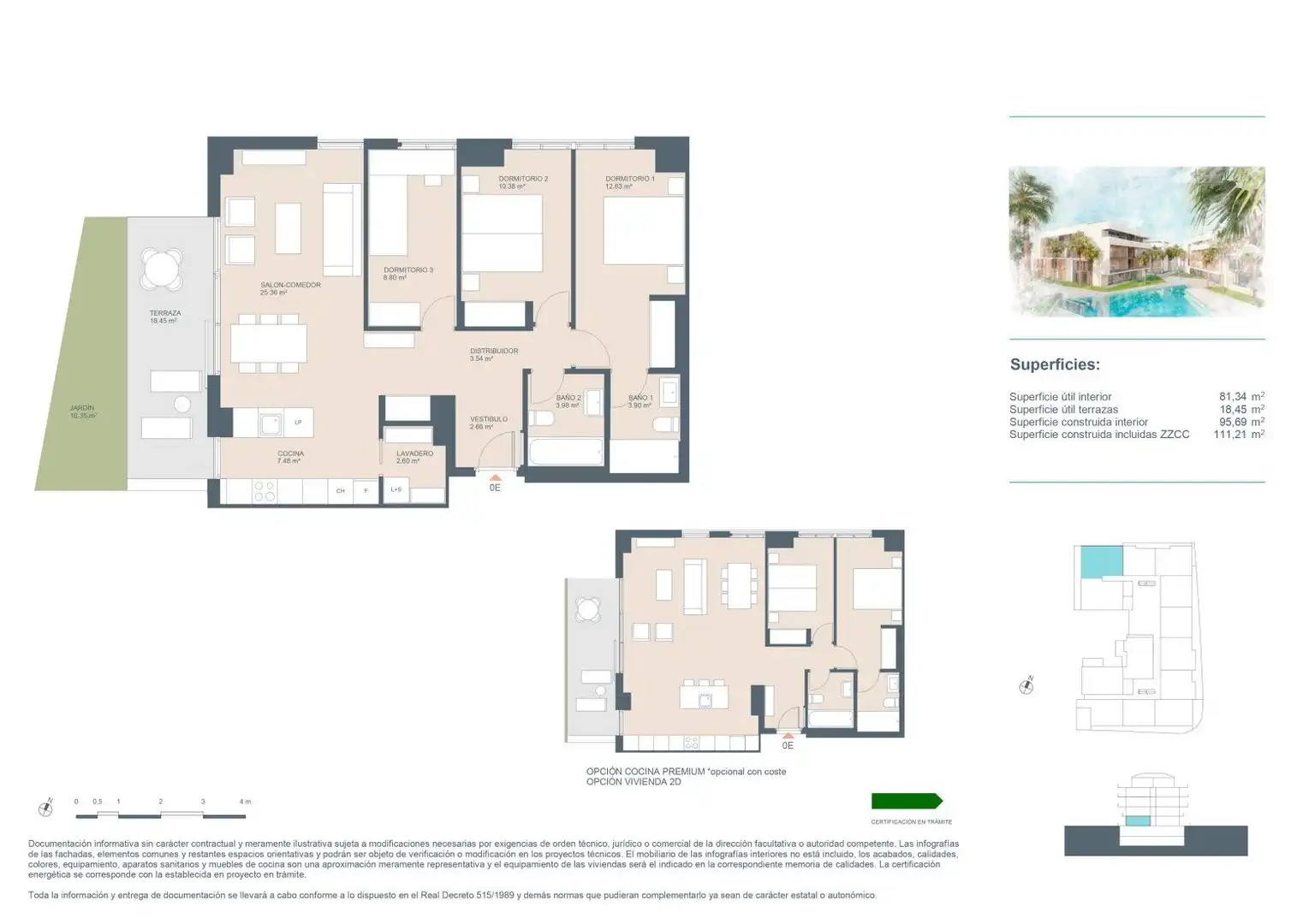 Apartamento con terraza en venta en Centro ciudad, imagen 15