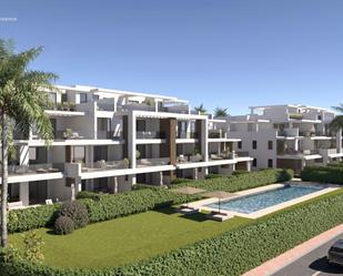 Exterior view of Planta baja for sale in Estepona  with Air Conditioner, Private garden and Terrace