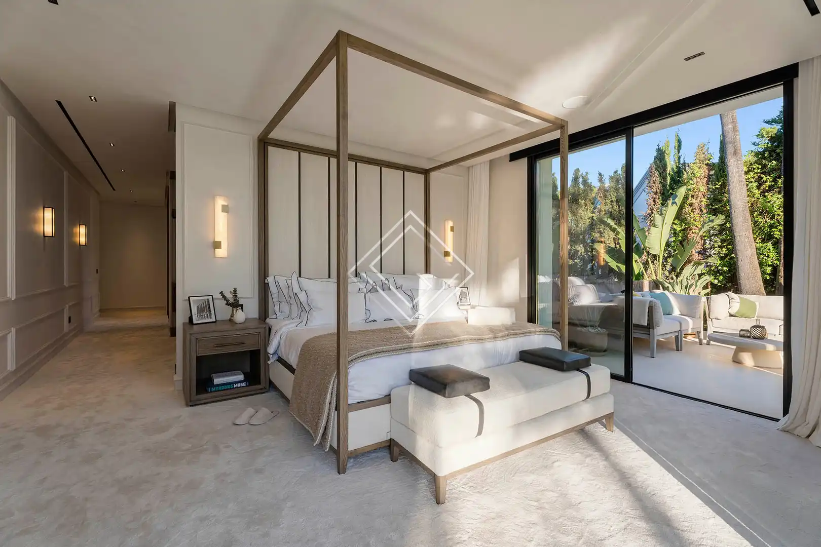 Habitación de Casa o chalet en venta en Marbella con Aire acondicionado, Jardín privado y Terraza