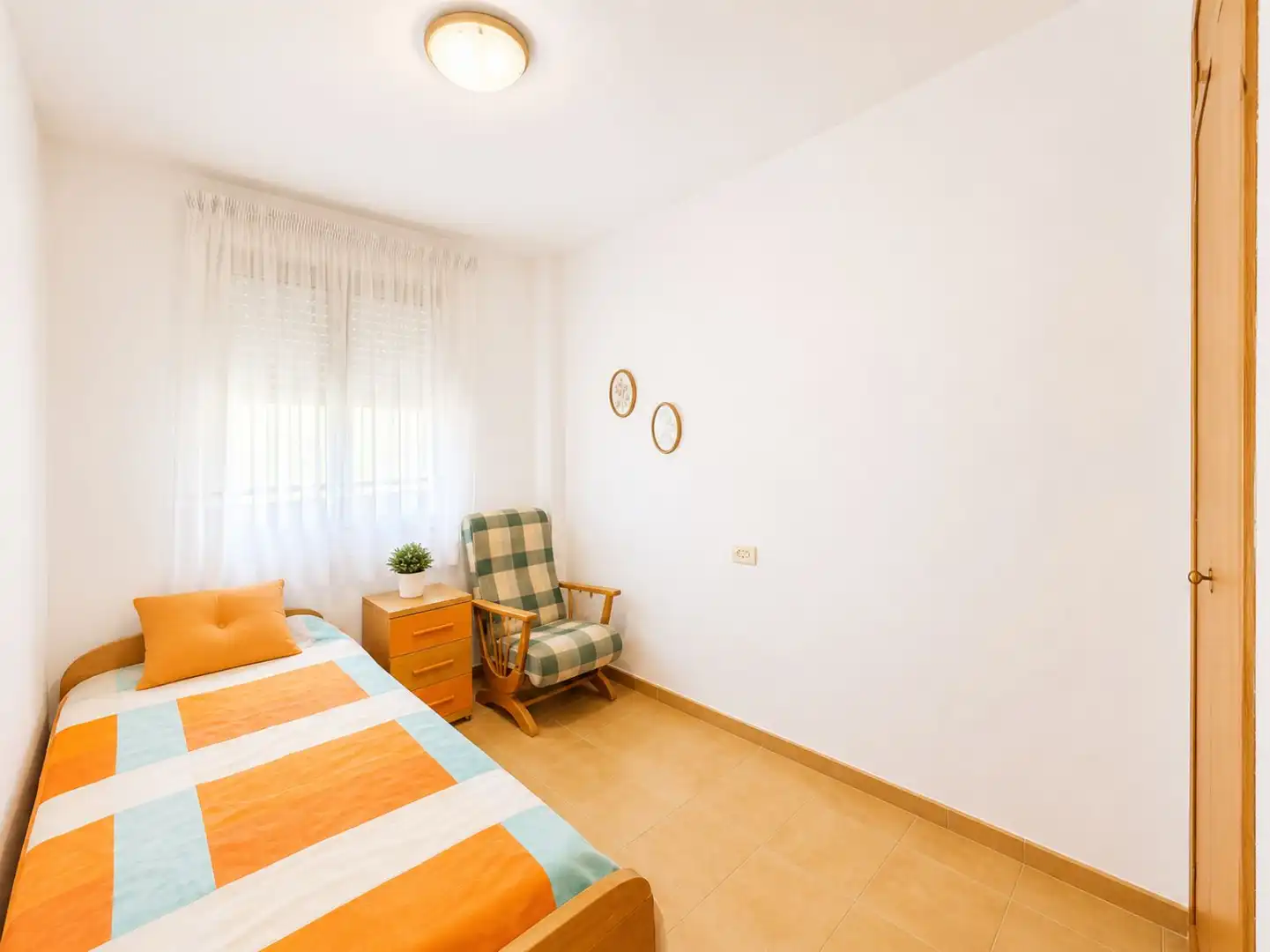 Bedroom of Houses for sale in Enguera  with Air Conditioner, Terrace and Furnished