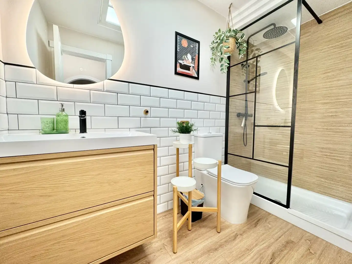 Baño de Piso de alquiler en Torrevieja con Aire acondicionado, Calefacción y Amueblado