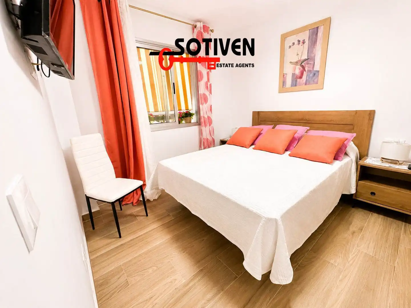 Bedroom of Apartments for rent in Arona  with Terrace, Balcony and Community pool