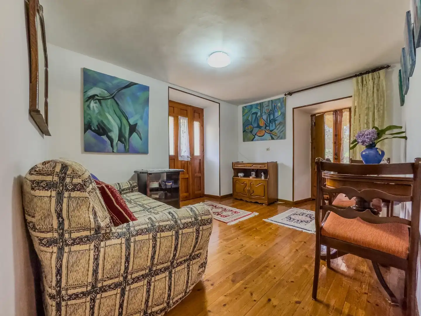 Sala de estar de Casa adosada en venta en Solórzano con Jardín privado y Balcón