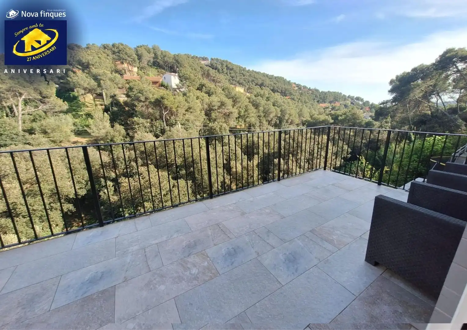 Terrasse von Country house zum Verkauf in Castellar del Vallès mit Privatgarten und Abstellraum