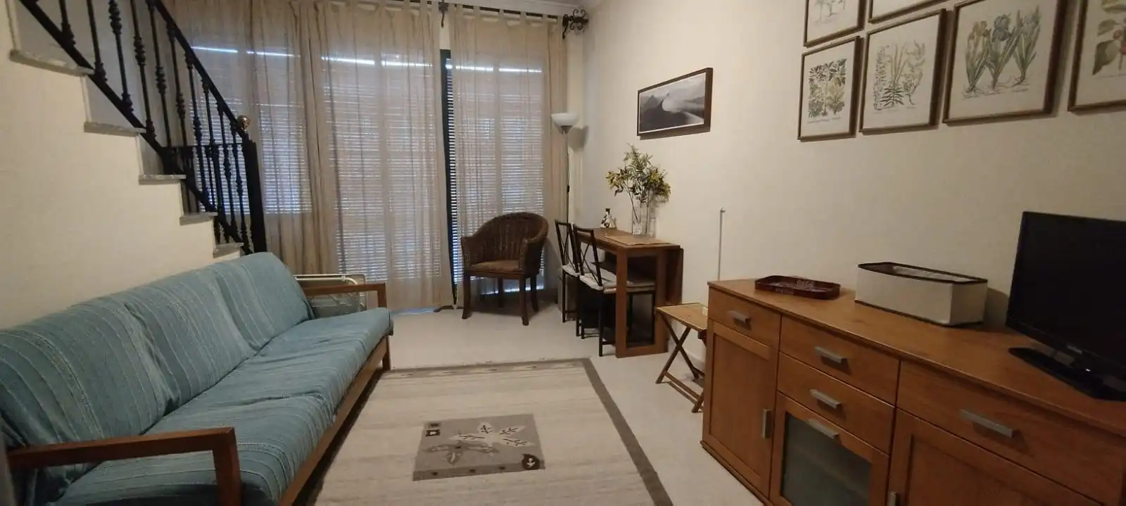 Sala d'estar de Casa o xalet en venda en Barcarrota amb Terrassa i Balcó