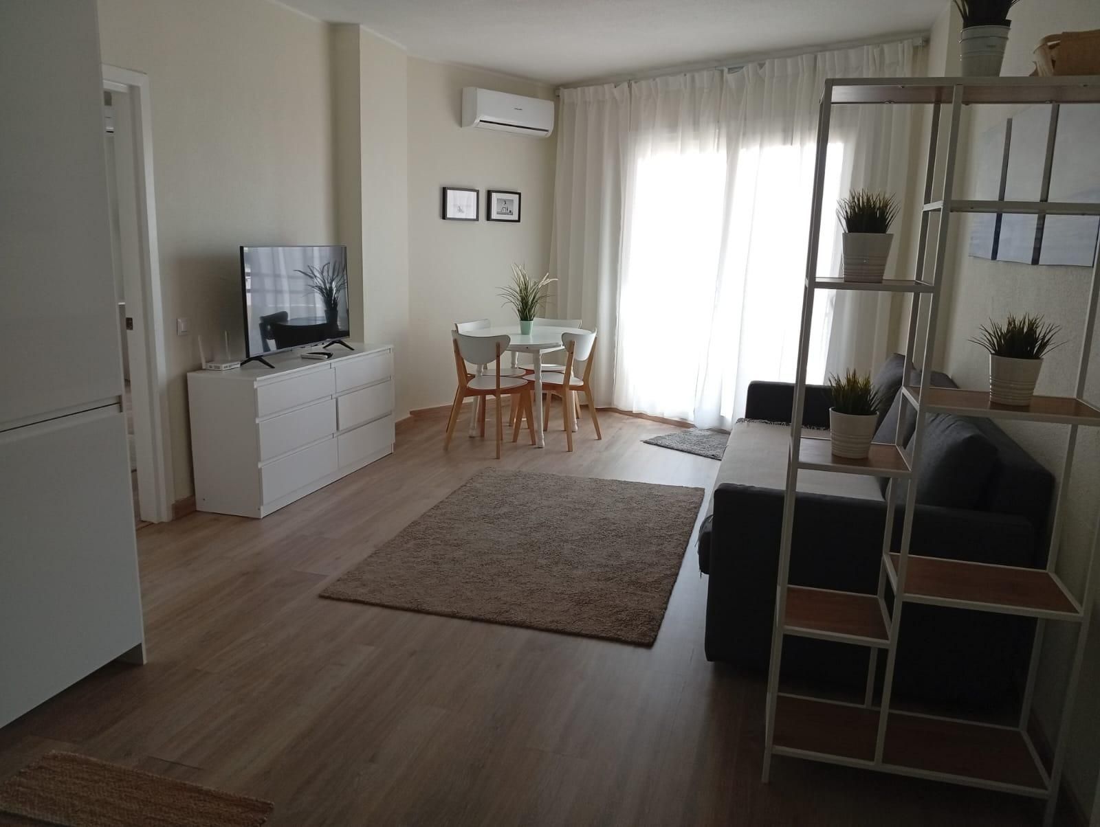 Living room of Flat for sale in Torremolinos  with Air Conditioner, Private garden and Terrace