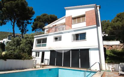 Exterior view of House or chalet for sale in Castelldefels  with Private garden, Terrace and Swimming Pool