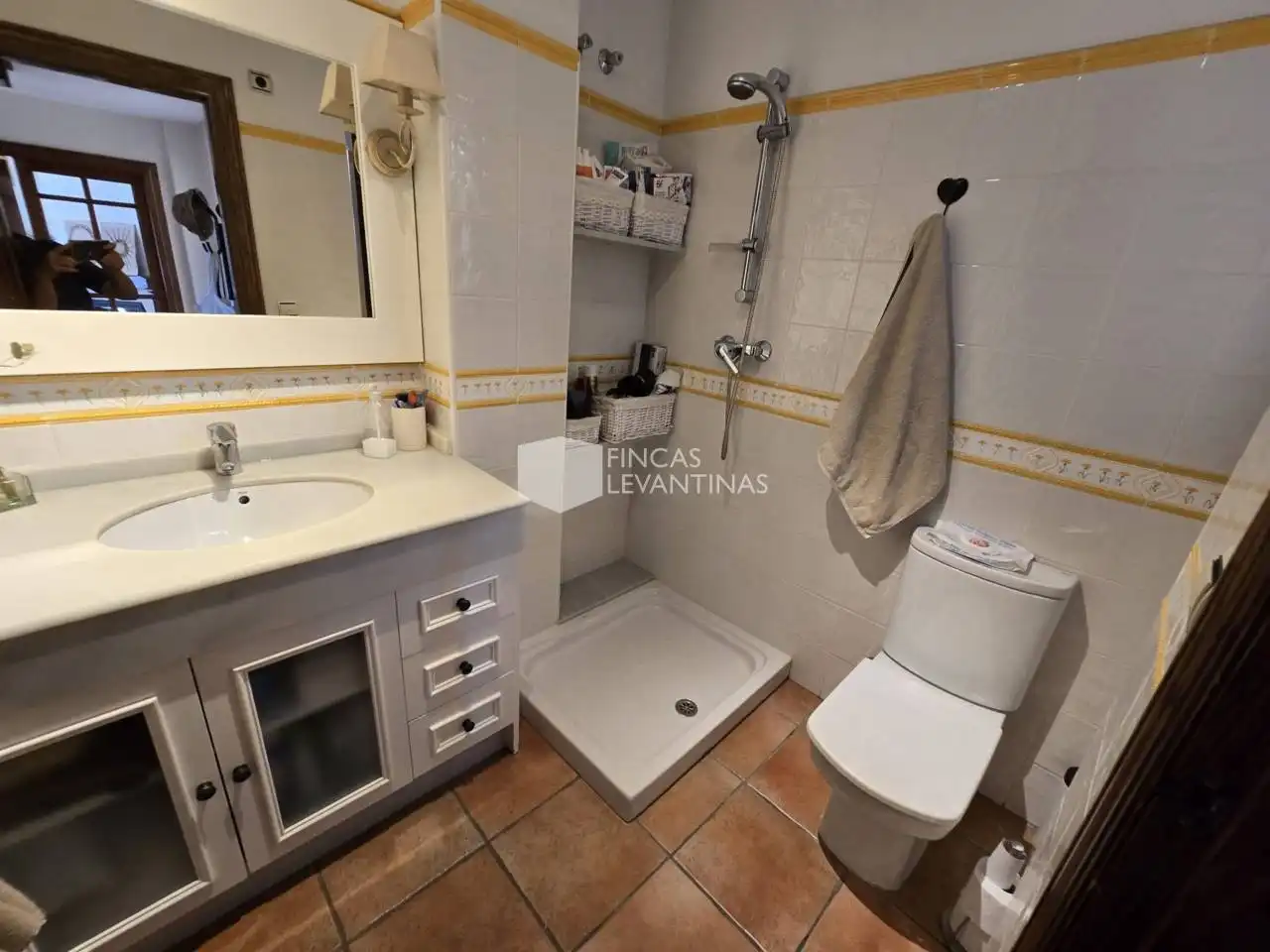 Baño de Casa o chalet en venta en San Vicente del Raspeig / Sant Vicent del Raspeig con Terraza y Amueblado