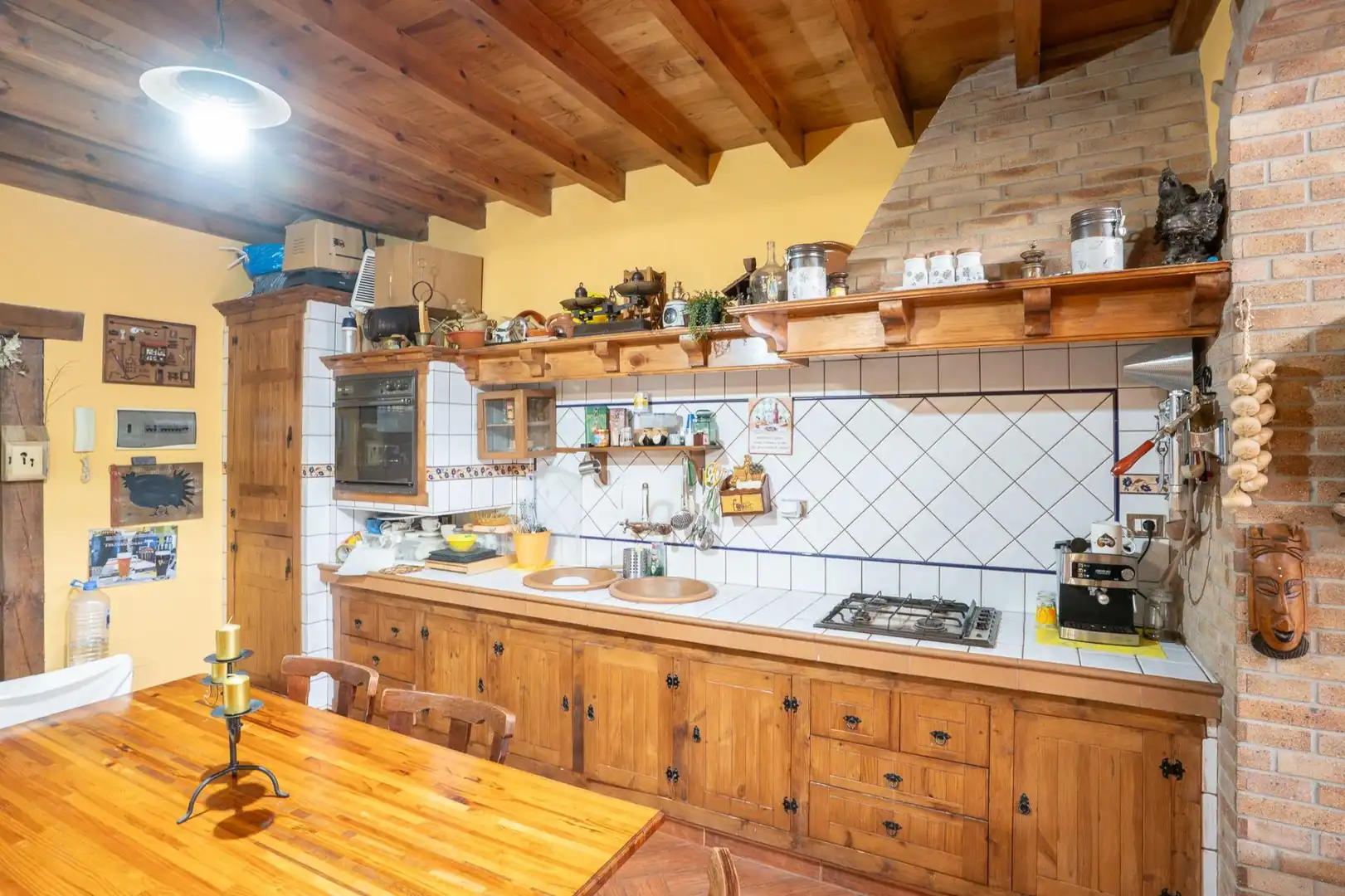 Kitchen of Houses for sale in San Cristóbal de la Laguna  with Terrace, Storage room and Furnished