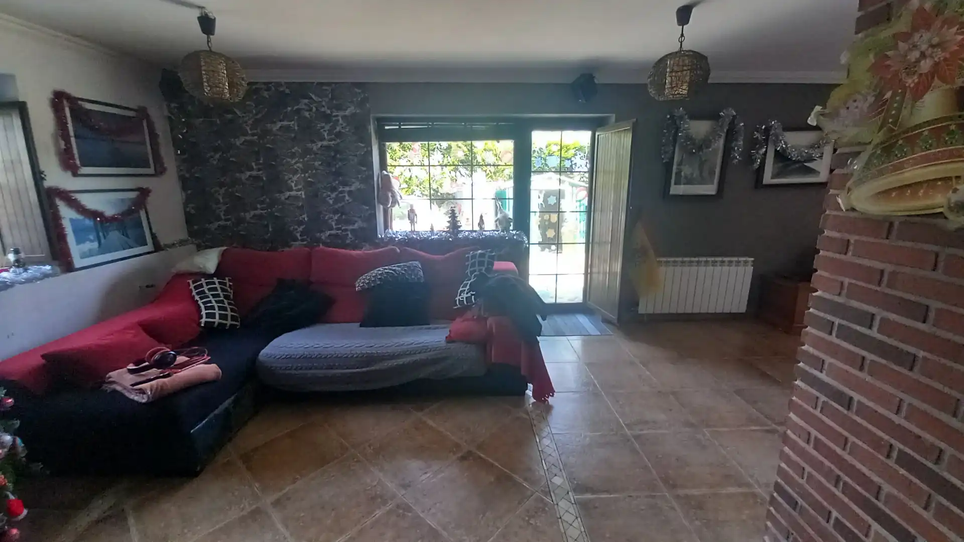 Sala de estar de Finca rústica en venta en Marina de Cudeyo con Amueblado