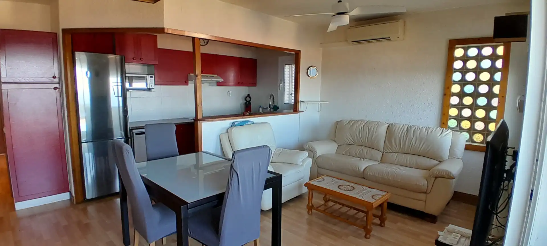 Sala d'estar de Apartament en venda en Llançà amb Aire condicionat, Calefacció i Terrassa