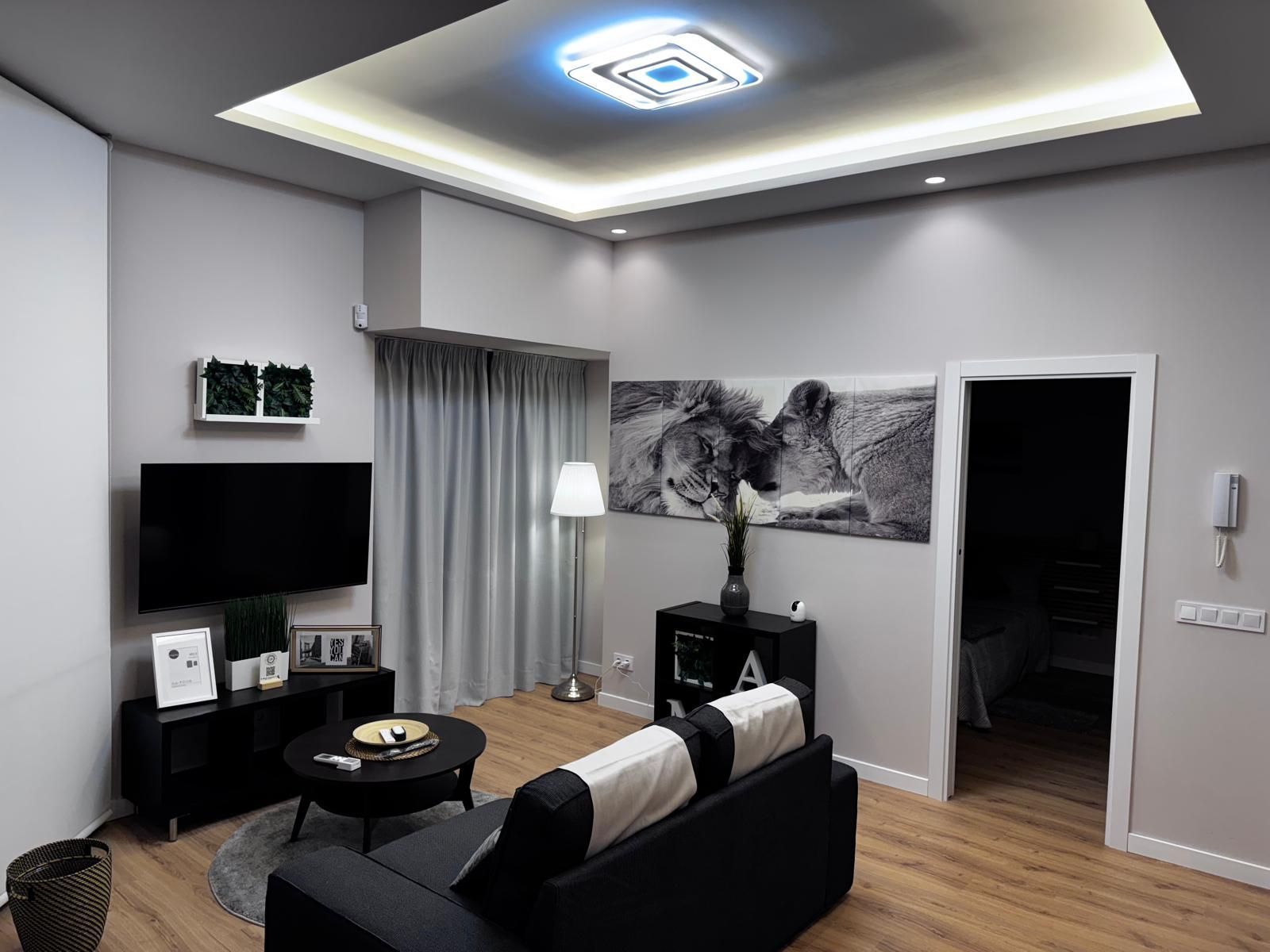 Living room of Flat for sale in  Madrid Capital  with Air Conditioner and Heating