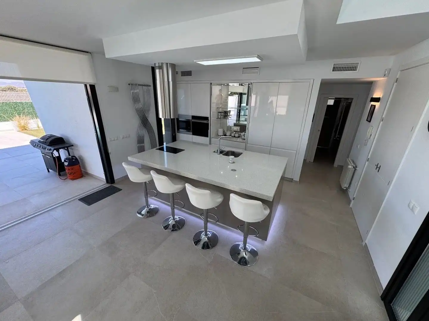 Kitchen of Houses for sale in Vera  with Air Conditioner, Terrace and Storage room