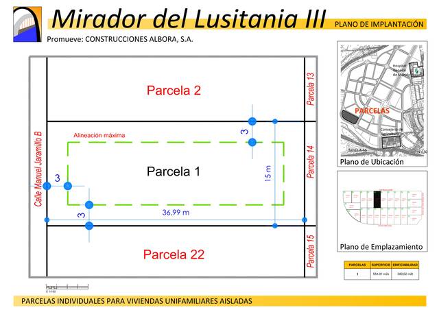 Terreno residencial en Venta en Avenida Juan Carlos Rodríguez Ibarra, 20 en Oeste