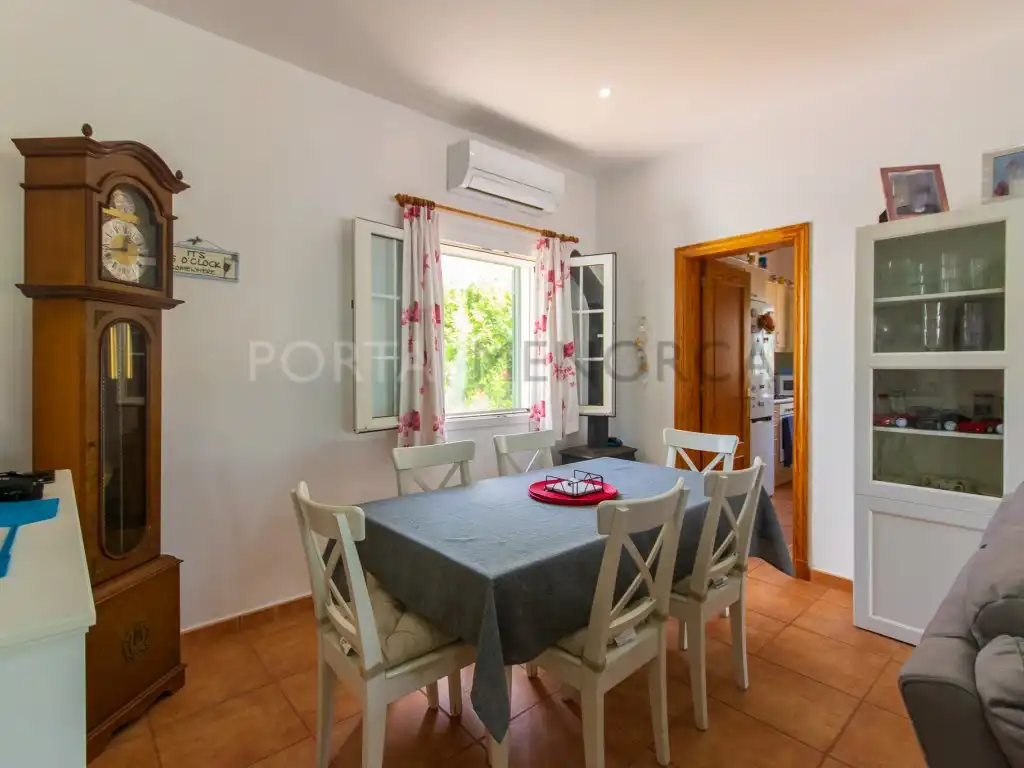 Dining room of Houses for sale in Alaior  with Air Conditioner and Swimming Pool