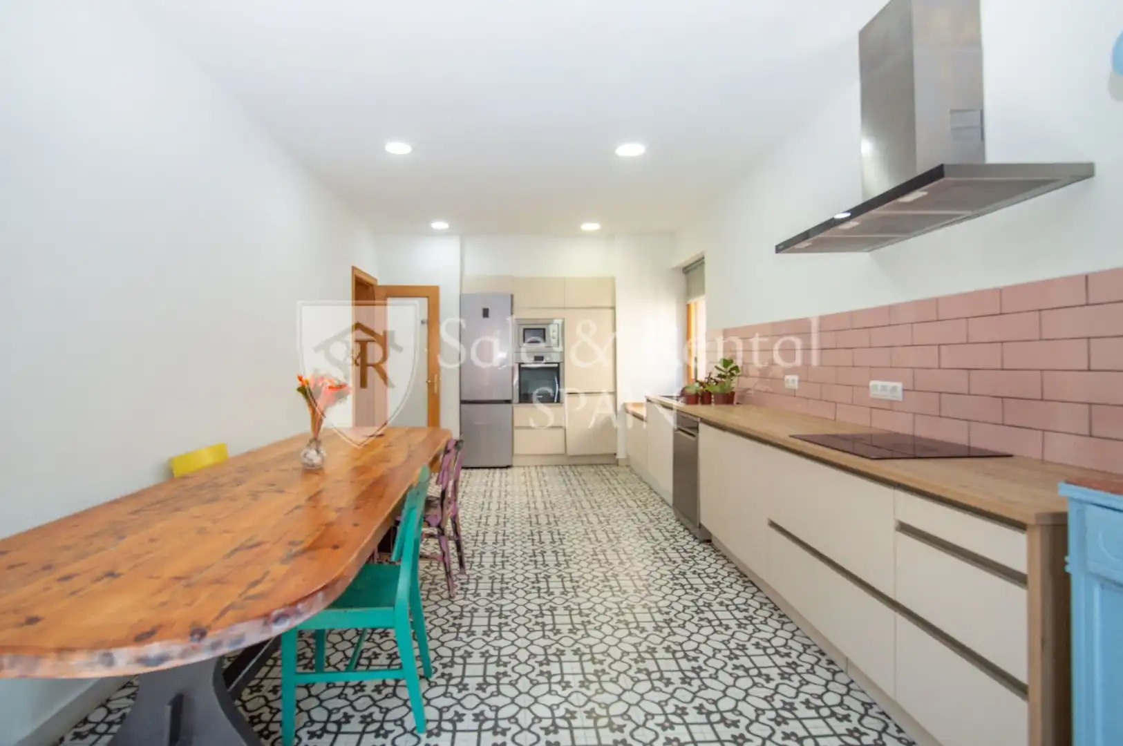 Kitchen of Flat for sale in Blanes  with Air Conditioner, Heating and Terrace