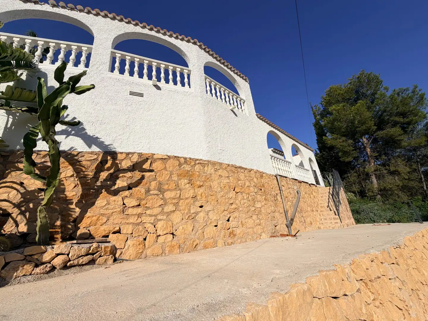 Vista exterior de Casa o xalet en venda en La Nucia