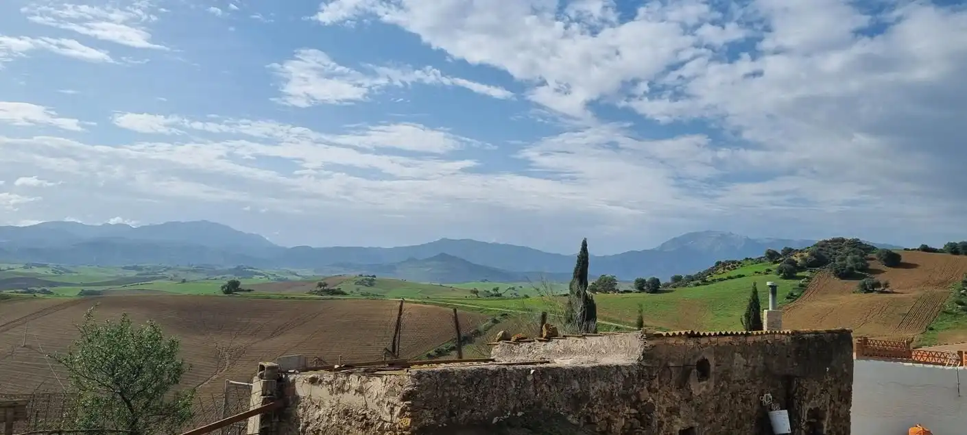 Vista exterior de Casa o chalet en venta en Casarabonela con Jardín privado, Terraza y Trastero