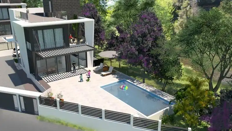 Piscina de Casa o chalet en venta en Villajoyosa / La Vila Joiosa con Aire acondicionado, Calefacción y Jardín privado