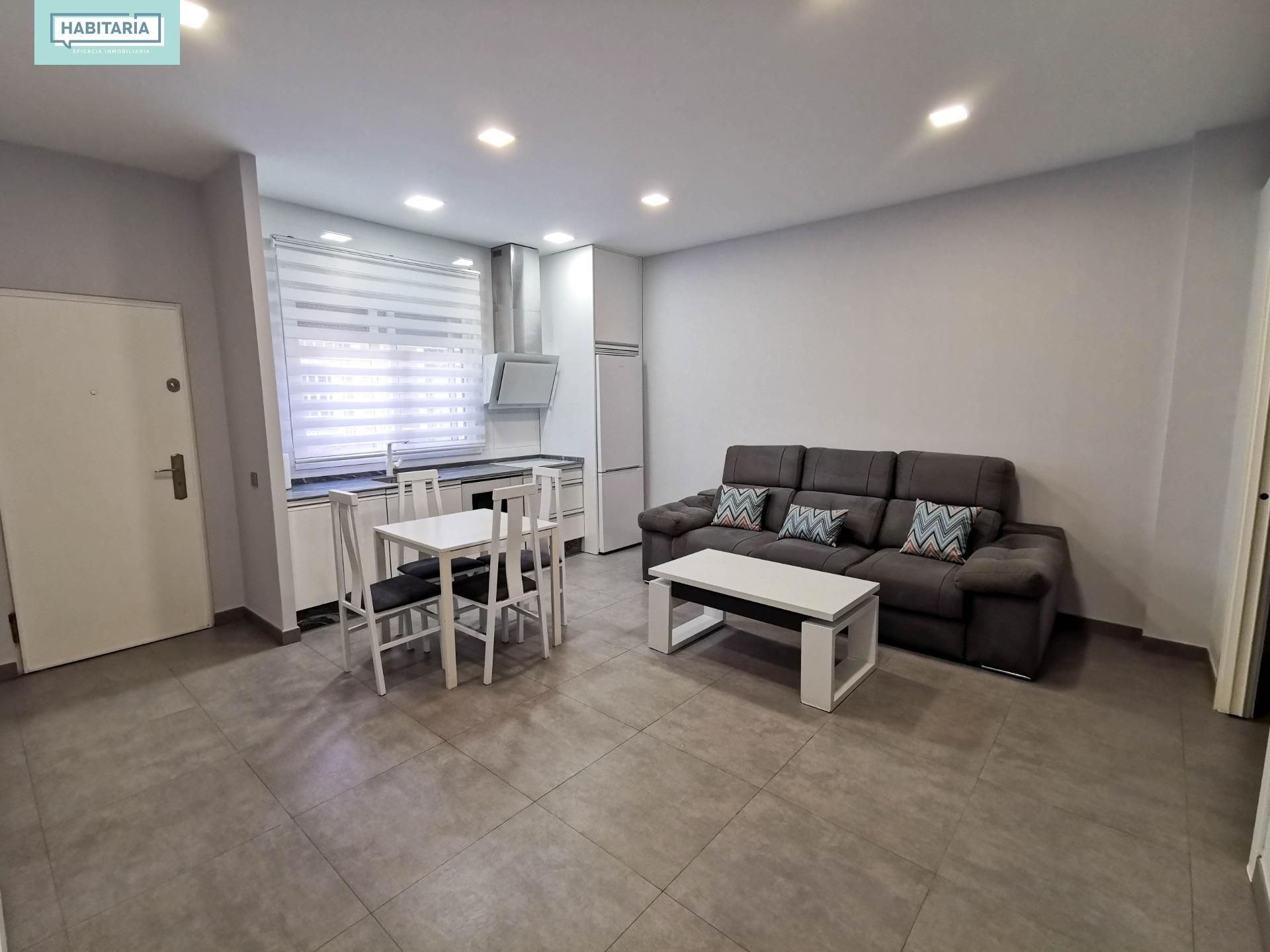 Sala de estar de Planta baja de alquiler en Málaga Capital con Aire acondicionado y Amueblado