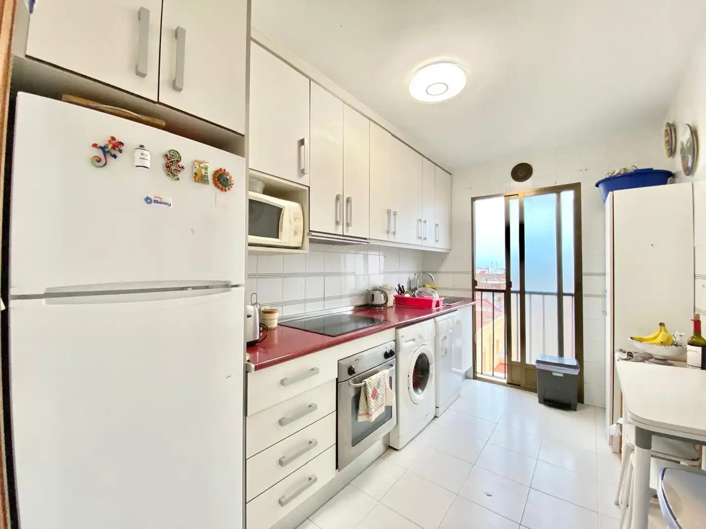 Cuina de Apartament de lloguer en San Pedro del Pinatar amb Aire condicionat, Calefacció i Terrassa