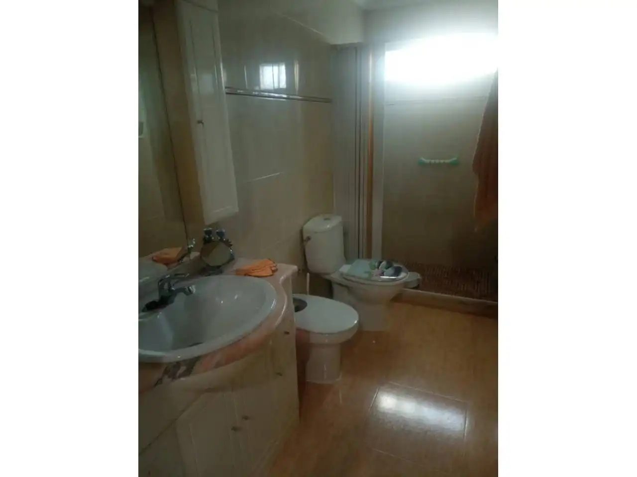 Baño de Casa adosada en venta en Tavernes de la Valldigna con Aire acondicionado y Amueblado