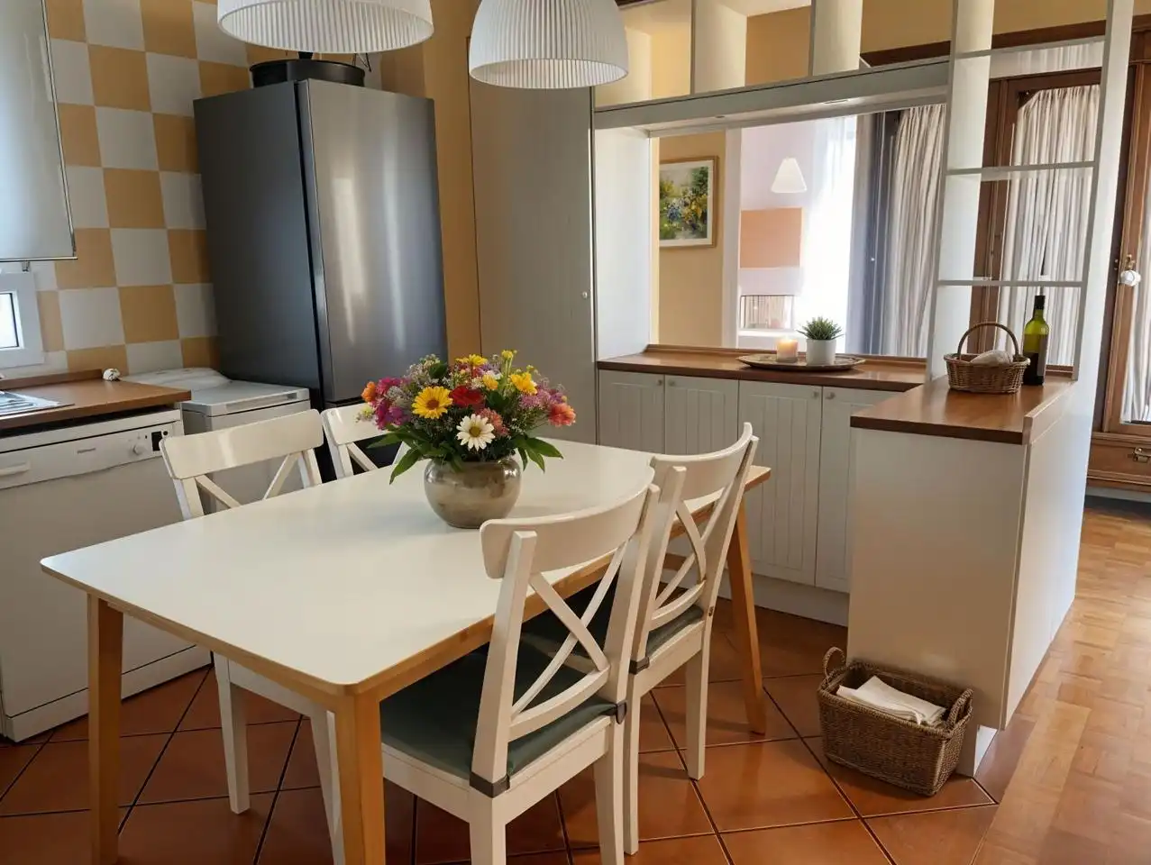 Comedor de Ático en venta en Madrid