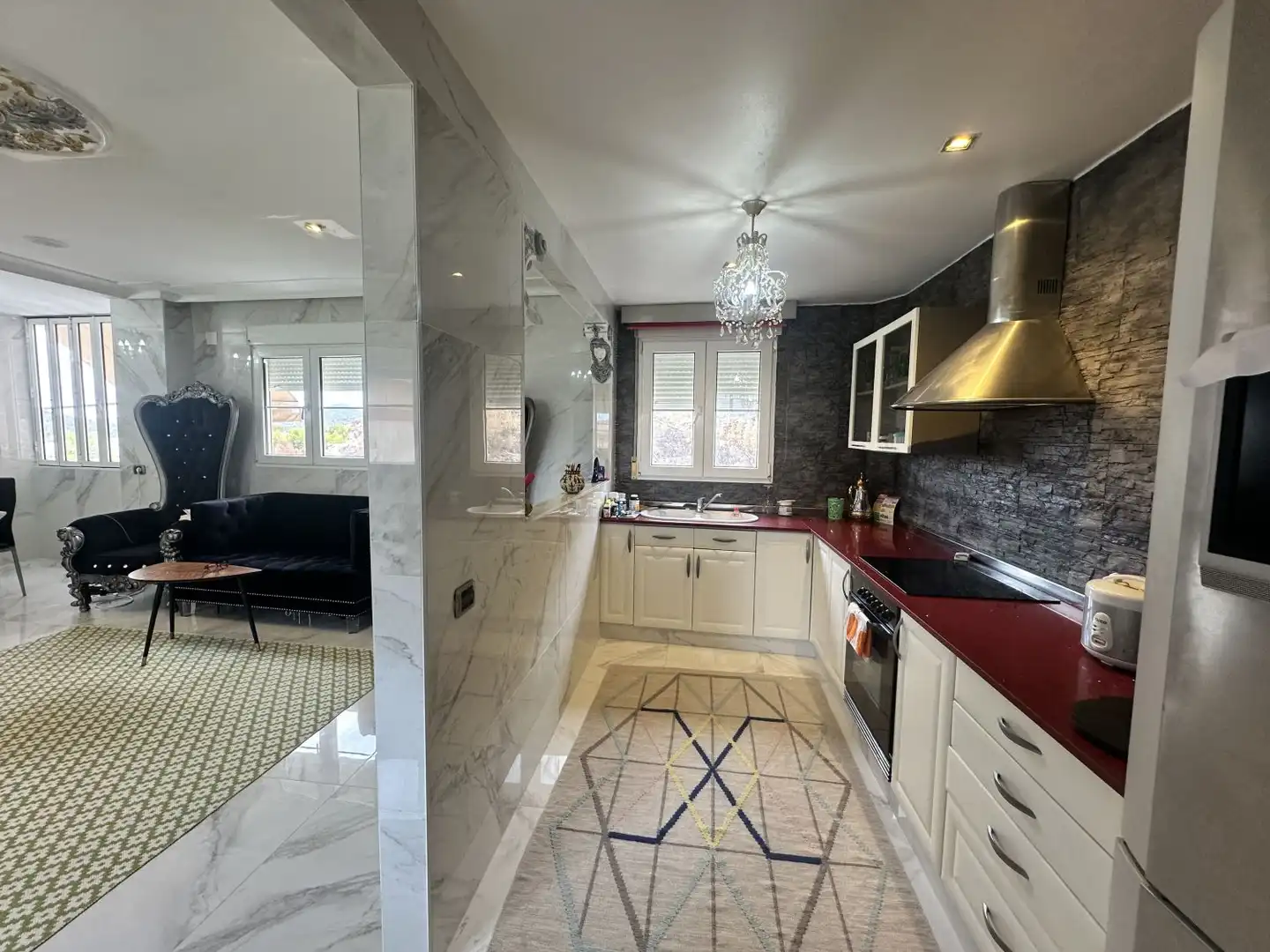 Kitchen of Detached homes for sale in La Vall d'Uixó  with Air Conditioner, Heating and Storage room