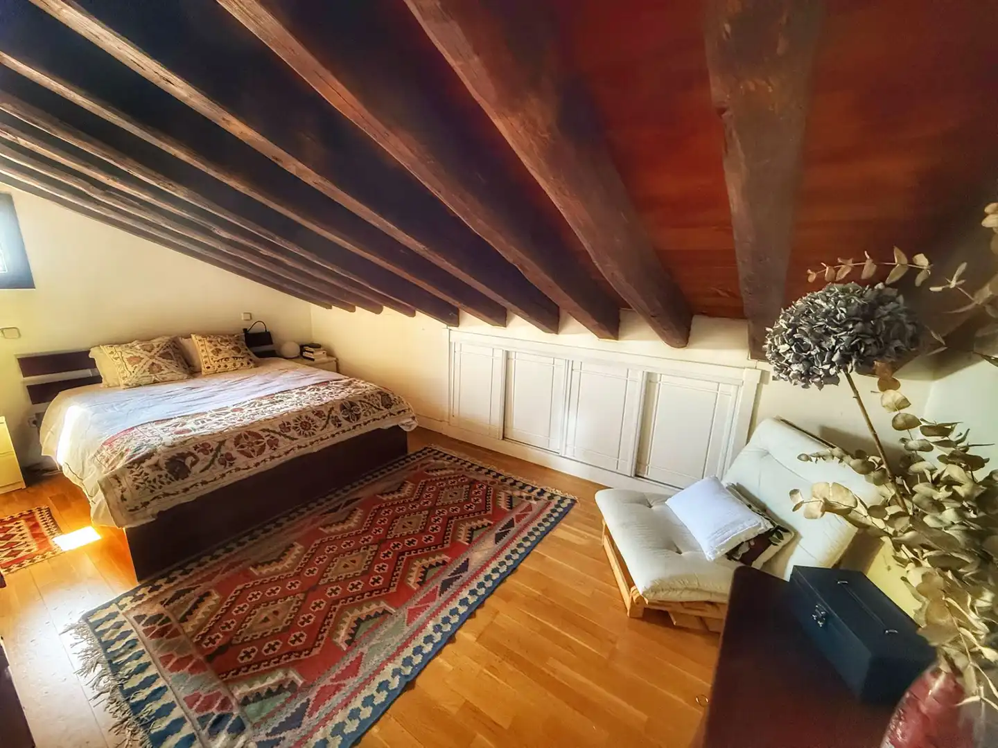 Bedroom of Duplexes for sale in Madrid  with Air Conditioner, Heating and Parquet flooring