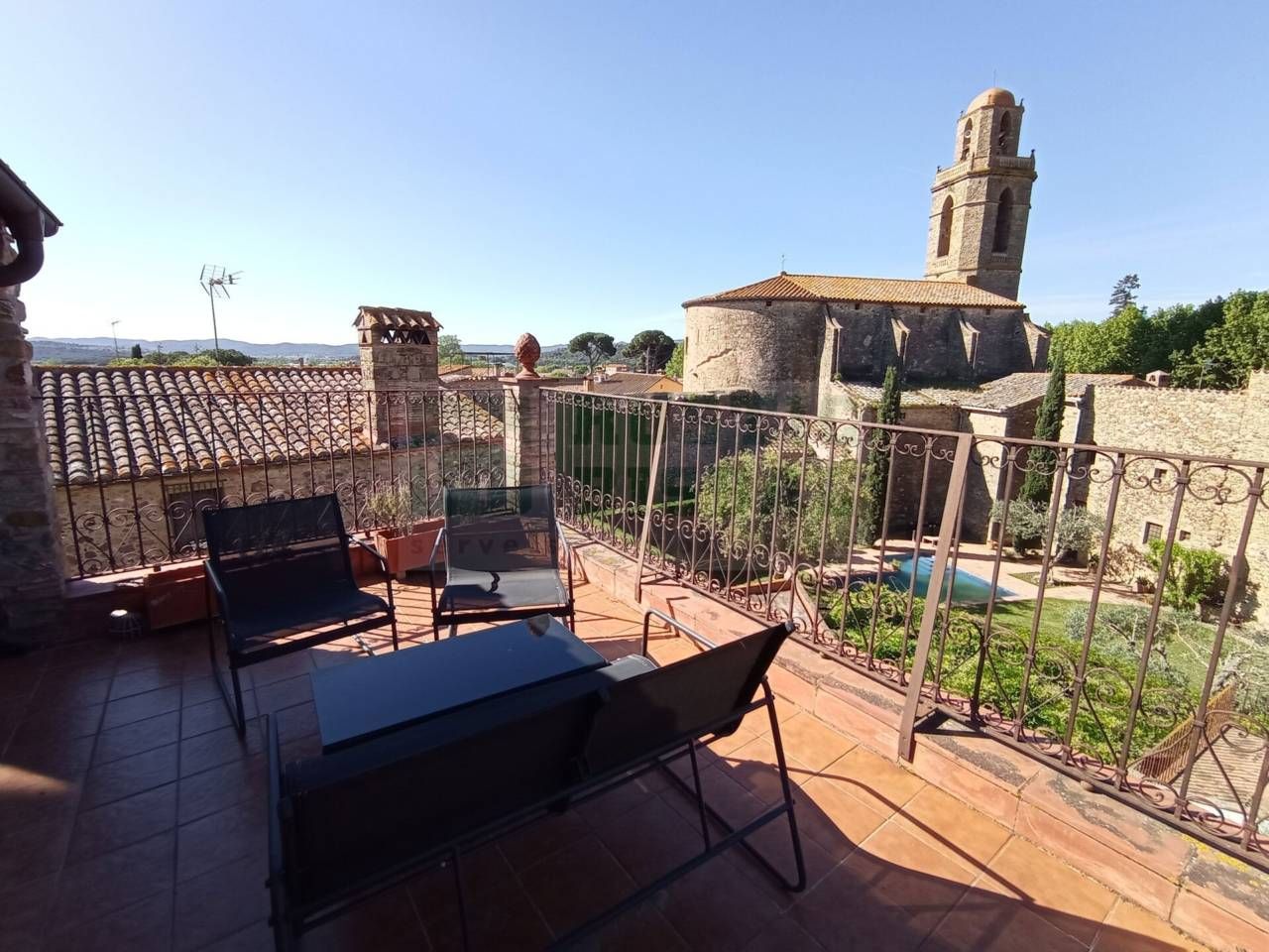 Terrace of House or chalet to rent in Corçà  with Air Conditioner, Heating and Terrace