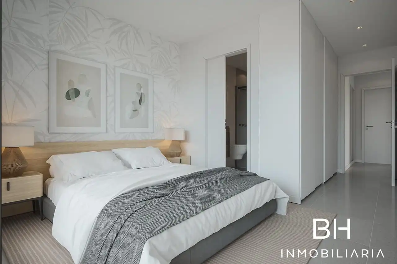 Schlafzimmer von Wohnung zum Verkauf in Santomera mit Klimaanlage, Heizung und Privatgarten
