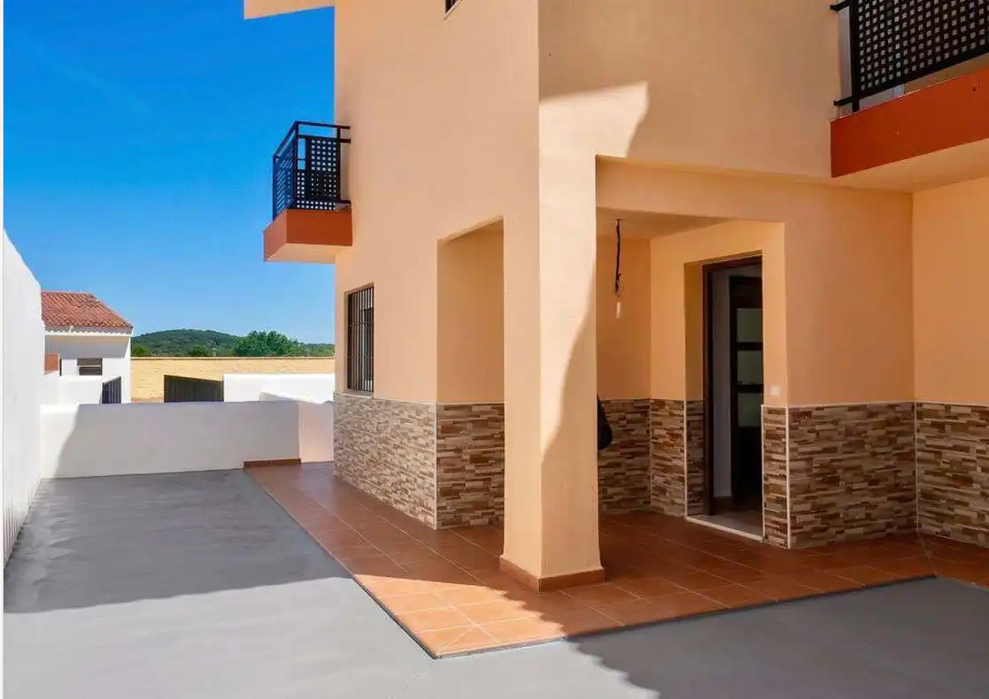 Terrace of Ground floor for sale in El Ronquillo  with Private garden, Terrace and Swimming Pool